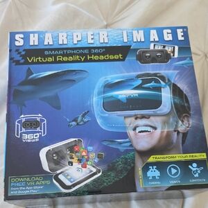 New Sharper Image Smartphone 360° VR Headset - Blue